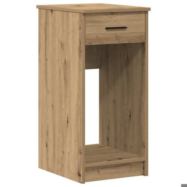 Computer stand - EKSKLUSIV HUS - Håndlavet model - Ingeniørtræ - 1 skuffe - 35x45x77 cm