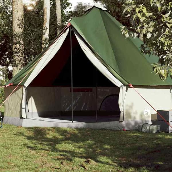 Maison Exclusive - Perhe-teltta tipi 10 henkilöä vihreä vedenpitävä