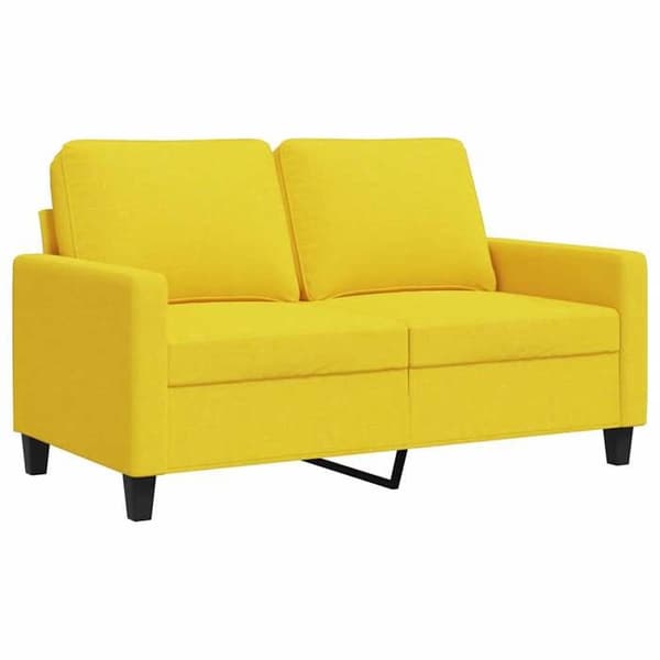 Maison Exclusive - 2-personers Sofa Lys Gul 120 cm Stof