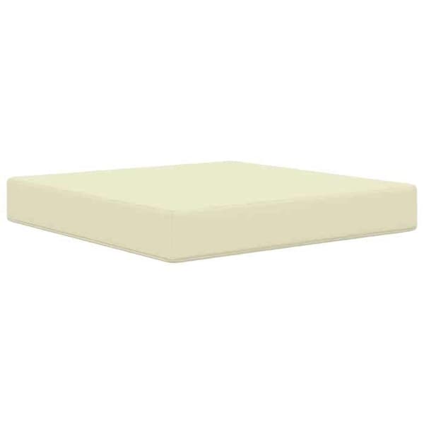 Maison Exclusive - Udendørs sofa pude Polyester Creme 60 x 60 cm Grädde