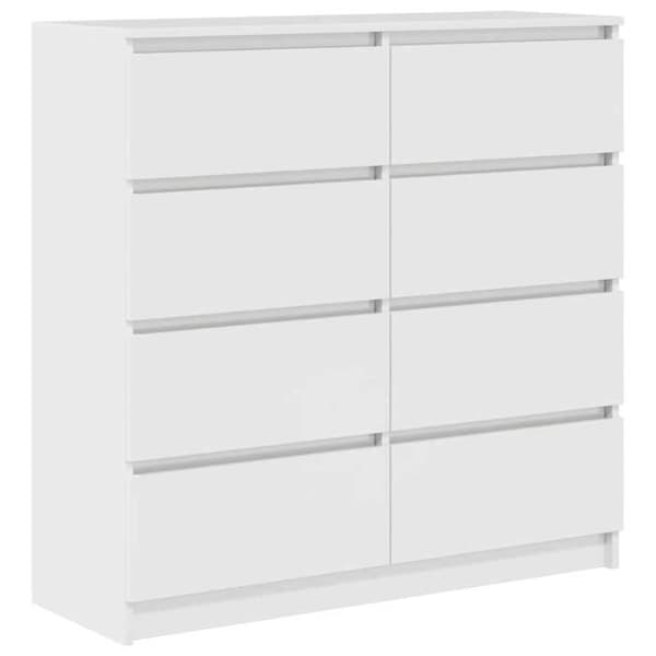 Maison Exclusive - Buffé vit 100x35x99 cm ingenjörsträ Vit