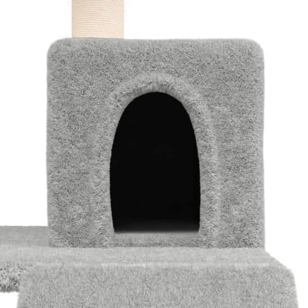 Maison Exclusive - Katte træ med sisal kløer Lys grå 82 cm Ljusgrått
