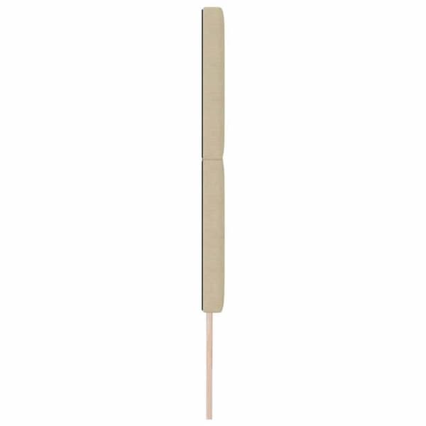 Maison Exclusive - LED Hovedgærde Grøn grå 180 cm Velour