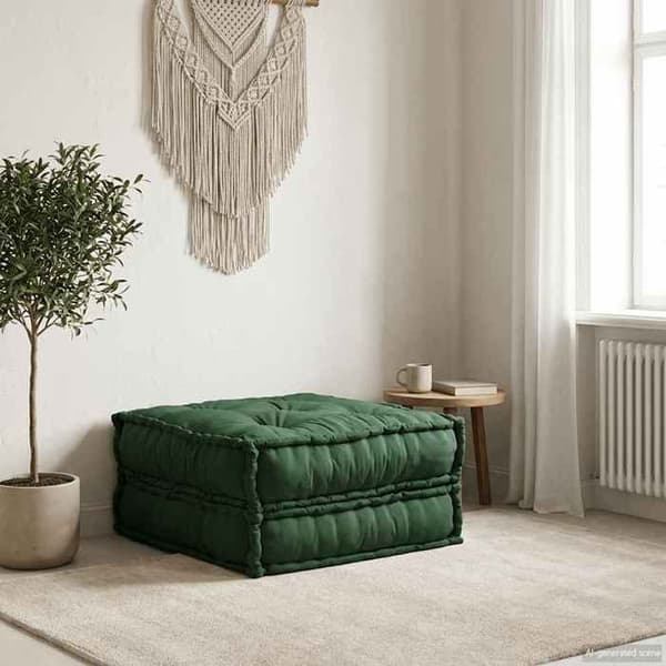 Maison Exclusive - Grön modulsoffa 70x70x36 tyg