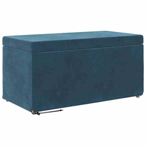 Taburet - EKSKLUSIV HUS - 81x41x40 cm - Blå - Komposittræ - Uden ryg Blå