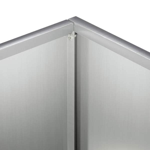 Maison Exclusive - Trädgårdskrukor 2 st Silver 40 x 40 x 50 cm