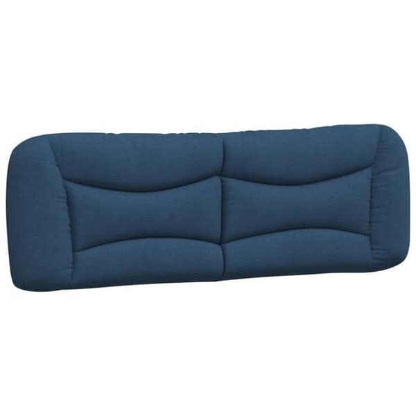 Maison Exclusive - Hvar sininen 160 cm sängynpäätytyyny kangas Blå