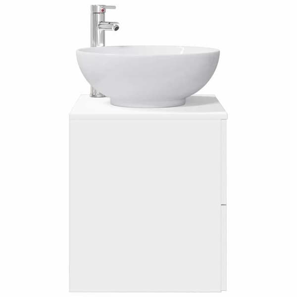 Eksklusiv hus - Vægmonteret håndvask vanity Hvid 49,5 x 44,5 x 66,5 cm Vit