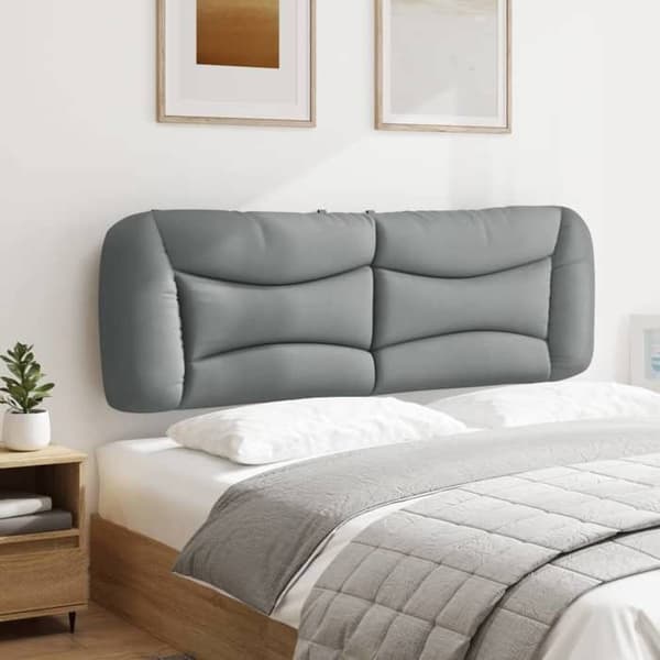 Maison Exclusive - Hovedgærde pude Hvar lys grå 160 cm stof