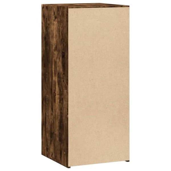 Maison Exclusive - Buffet i røgfyldt eg 40x41x93 cm ingeniørtræ