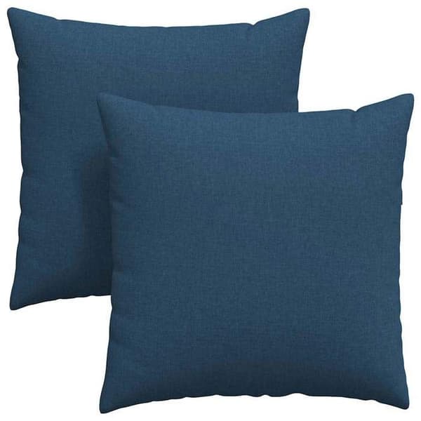 Maison Exclusive - Sohvatyynyt 2 kpl kangas Sininen 60 x 60 cm Blå