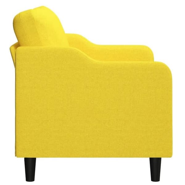 Maison Exclusive - 2-personers Sofa Lys Gul 120 cm Stof