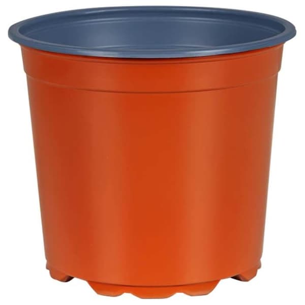 Blomsterkrukke - MAISON EXCLUSIVE - Sæt 50 - Stødresistent plastik - Med drænhul - Ø15 x 13 cm