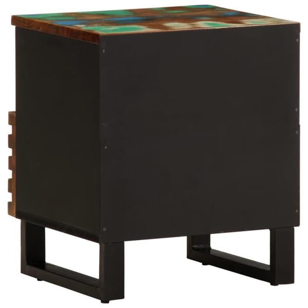 Maison Exclusive - Natborde 2 stk 40x34x46 cm genbrugstræ