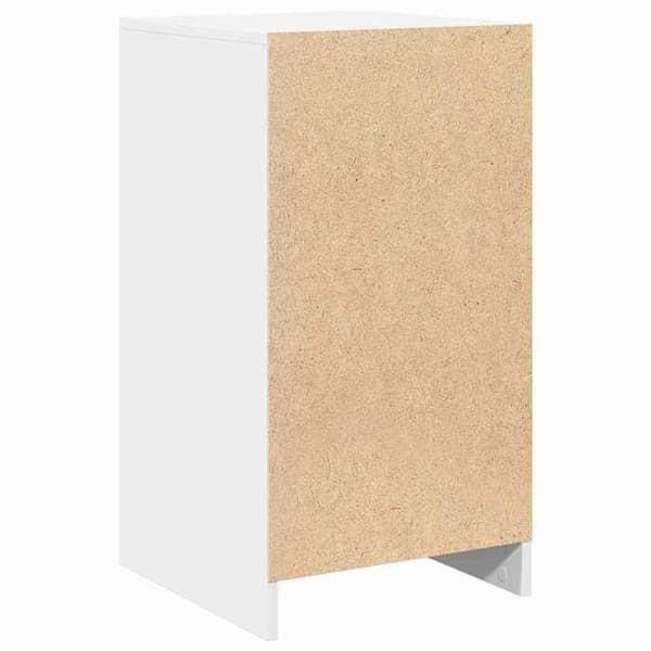 Buffet - EKSKLUSIVT HUS - 40 x 40.5 x 75 cm - Hvid - Ingeniørtræ - Leveres samlet Vit