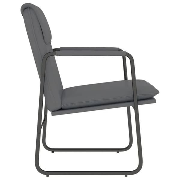 Maison Exclusive - Grå liggestol 55x64x80 cm Syntetisk læder