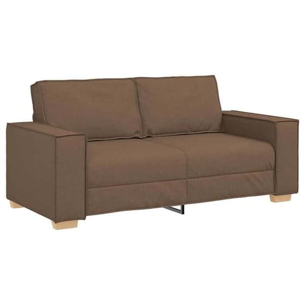 Maison Exclusive - Sofa 2 pladser Brun 180x78x84 cm Stof