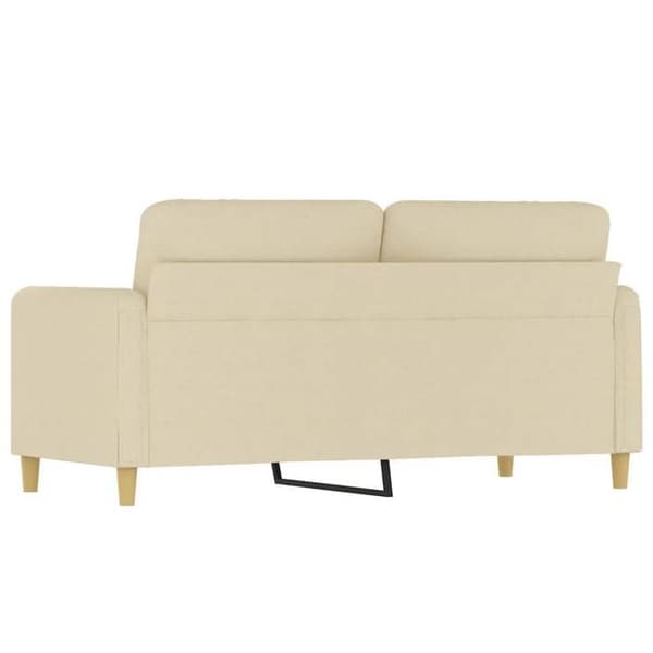 Maison Exclusive - 2-personers sofa Creme 140 cm Stof