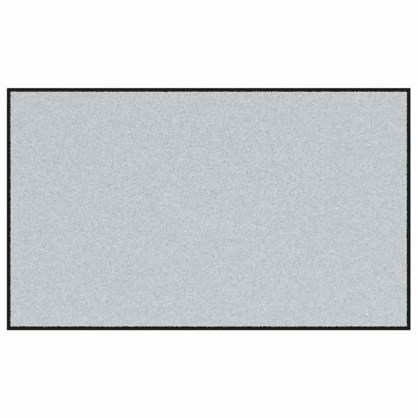 Maison Exclusive - Harmaa ja Musta Sisäänkäyntimatto 90 x 150 cm 100% Polyamidia