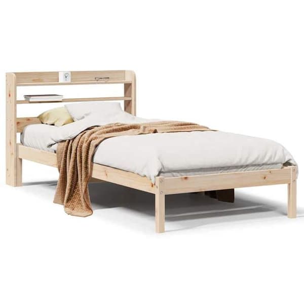 Maison Exclusive - Sängynrunko ilman patjaa 90x200 cm massiivipuusta Ej angivet