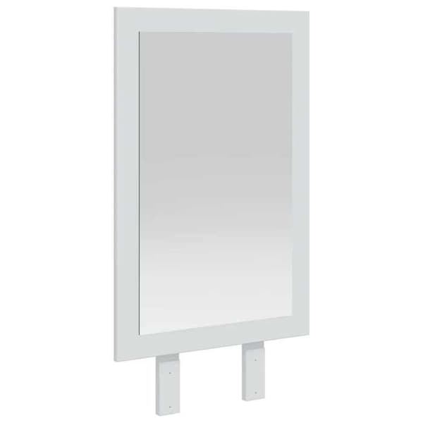 Maison Exclusive - FAUSKE Hvid Spejl 43 x 3,5 x 77 cm Rektangulær Vit