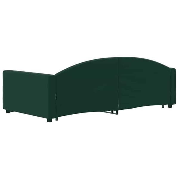 Päivävuode - EXCLUSIVE-KOTI - 90x200 cm - Daybed - 2 laatikkoa - Vihreä sametti