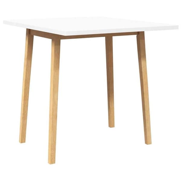 Matbord - EXKLUSIV HEM - Modern design med fällbara sidor - Massivt gummiträ - Brun - Mångsidig