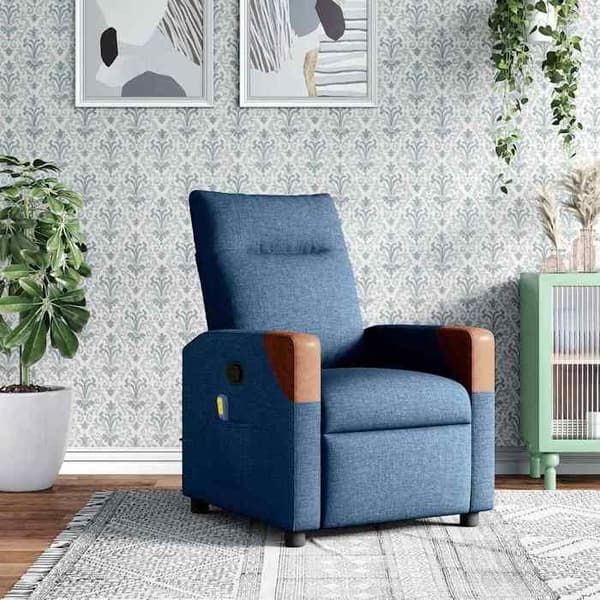 Maison Exclusive - Sininen kangasmassaažituoli
