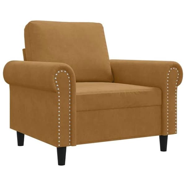 Maison Exclusive - Brun Stol 60 cm Velour