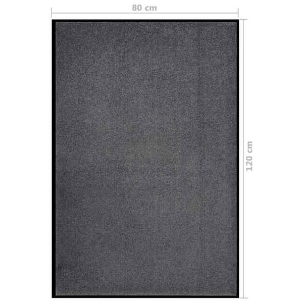 Maison Exclusive - Antrasiitti Matto 80x120 cm