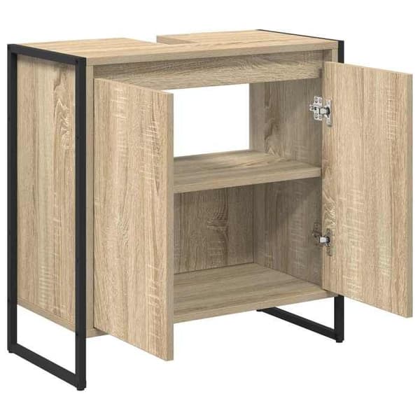 Maison Exclusive - Badrumsskåp Sonoma 60 x 30 x 60 cm