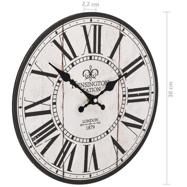 Maison Exclusive - Vintage seinäkello Lontoo 30 cm