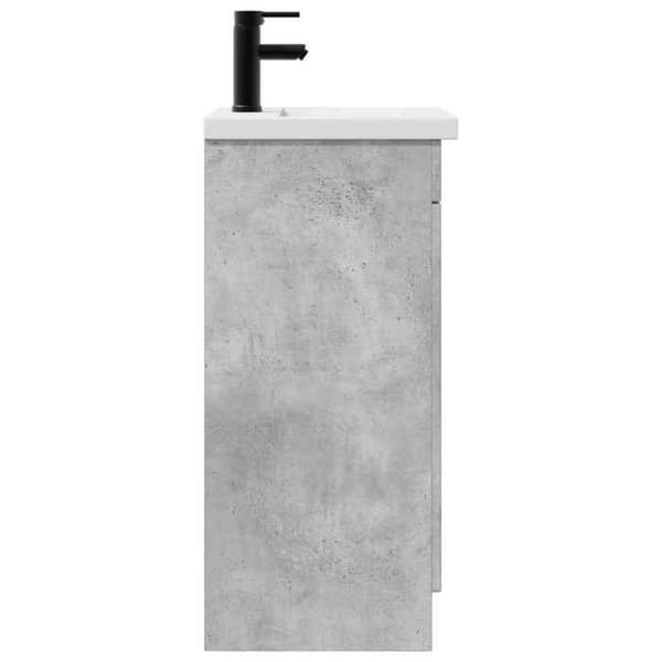 Maison Exclusive - Badeværelsesmøbel med vask Grå beton 42 x 40 x 84,5 cm