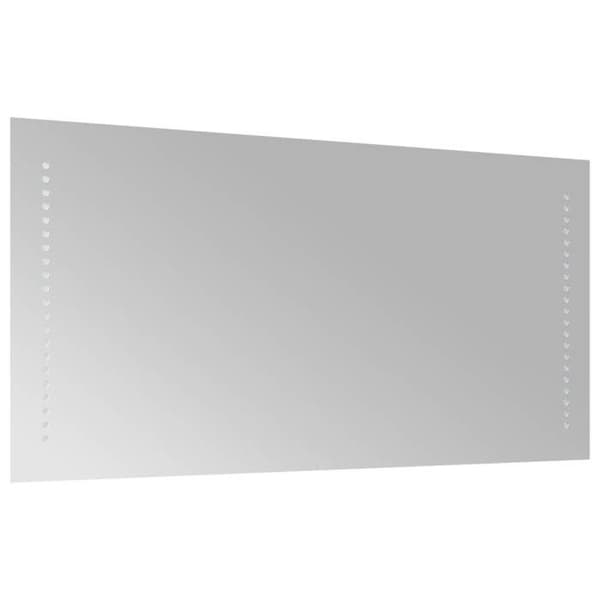 Maison Exclusive - LED badevægspejl 40x80 cm