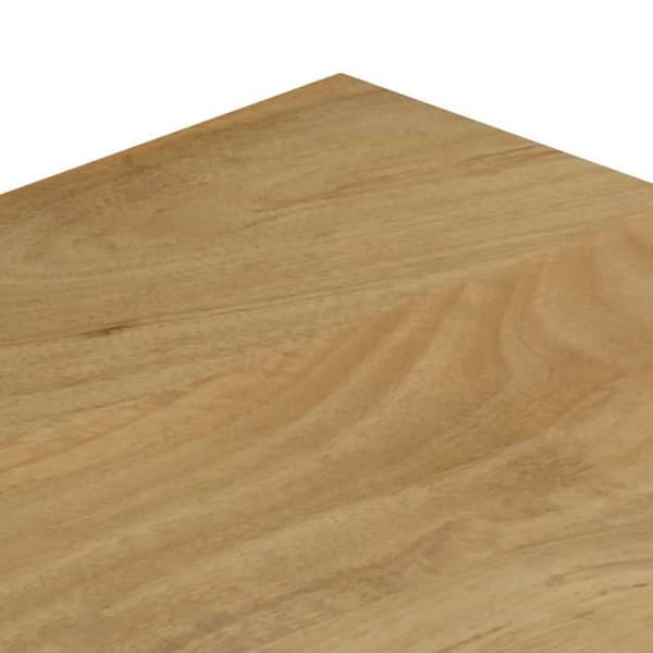 Maison Exclusive - Sofabord 100x50x35 cm Solid mangotræ og stål