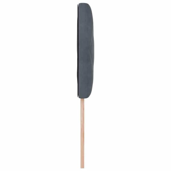 Hovedgærde - EKSKLUSIV HUS - 90 cm - Velour - Mørkegrå - Højdejusterbar Mörkgrå