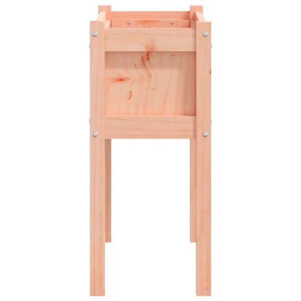 Jardiniär - EXKLUSIV HEM - 70x31x70 cm - massiv Douglas trä - med ben - rektangulär