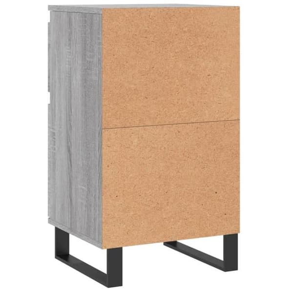 Maison Exclusive - Buffé Sonoma Grå 40x35x70 cm Ingenjörsträ