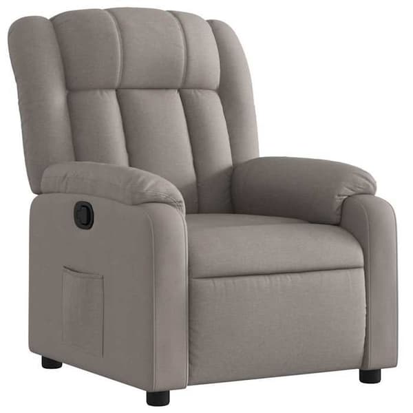 Maison Exclusive - Taupe Kankainen Nojatuoli
