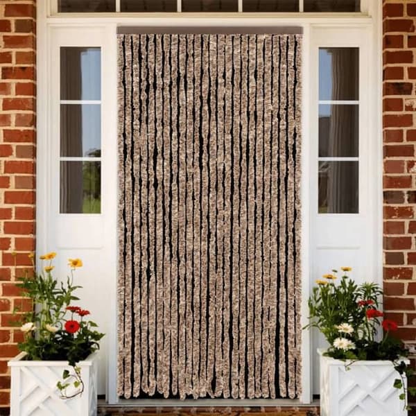 Fluegardin - EKSKLUSIV HUS - Chenille - 100x220 cm - Polypropylen - Til dør