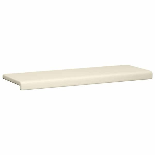 Maison Exclusive - Kudde för bänk i texturerad sammet, krämfärg, djup 35 cm Grädde