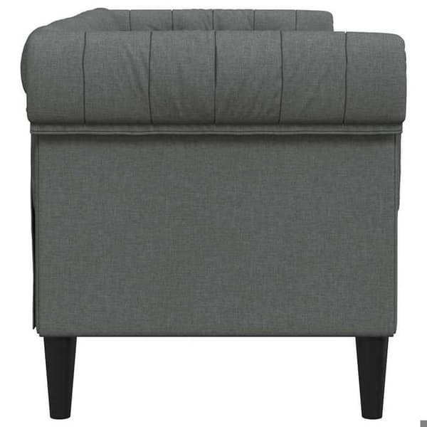 Maison Exclusive - Chesterfield 2-personers sofa mørkegrå stof