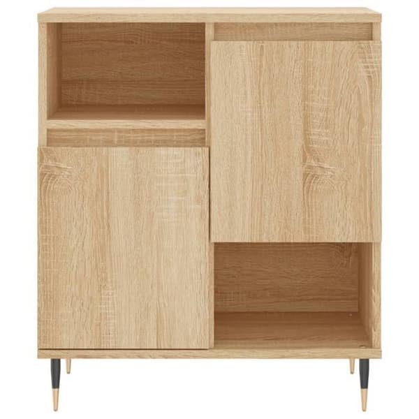 Maison Exclusive - Buffé Ek sonoma 60x35x70 cm Ingenjörsträ