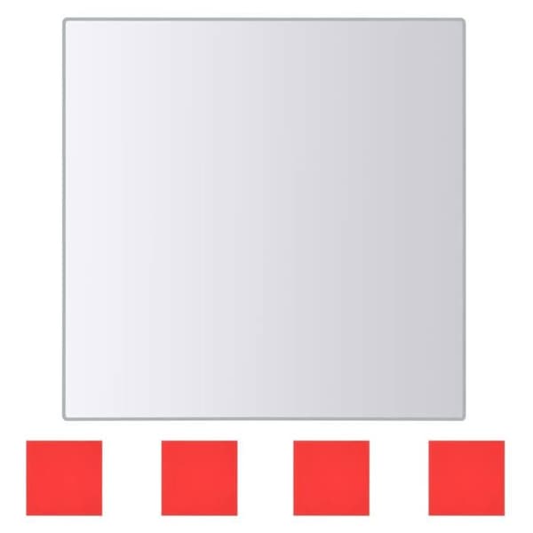 Maison Exclusive - Spegelplatta 8 st Multi-form Glas