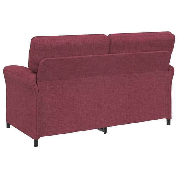 Maison Exclusive - 2-delars Soffgrupp Bordeaux Tyg Bordeaux
