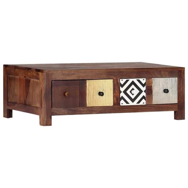 Maison Exclusive - Sofabord 90x50x30 cm Massivt træ