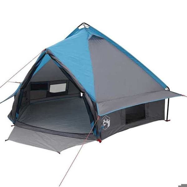 Maison Exclusive - Teepee Telt til 4 Personer Blå og Grå
