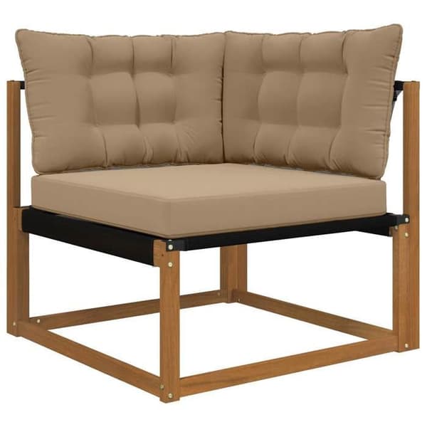 Maison Exclusive - Ulkokäyttöön tarkoitettu polyesterinen sohvatyyny, taupe 68,5 x 68,5 cm Mol