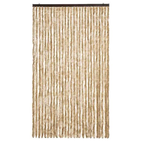 Maison Exclusive - Beige myggnät 118x220 cm chenille