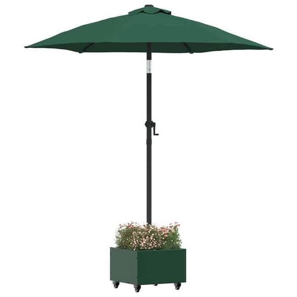 Maison Exclusive - Grøn parasolfod 45 x 45 x 45 cm Stål